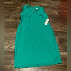 Women’s NWT Calvin Klein Green Pencil Dress Size 12 Knee Length